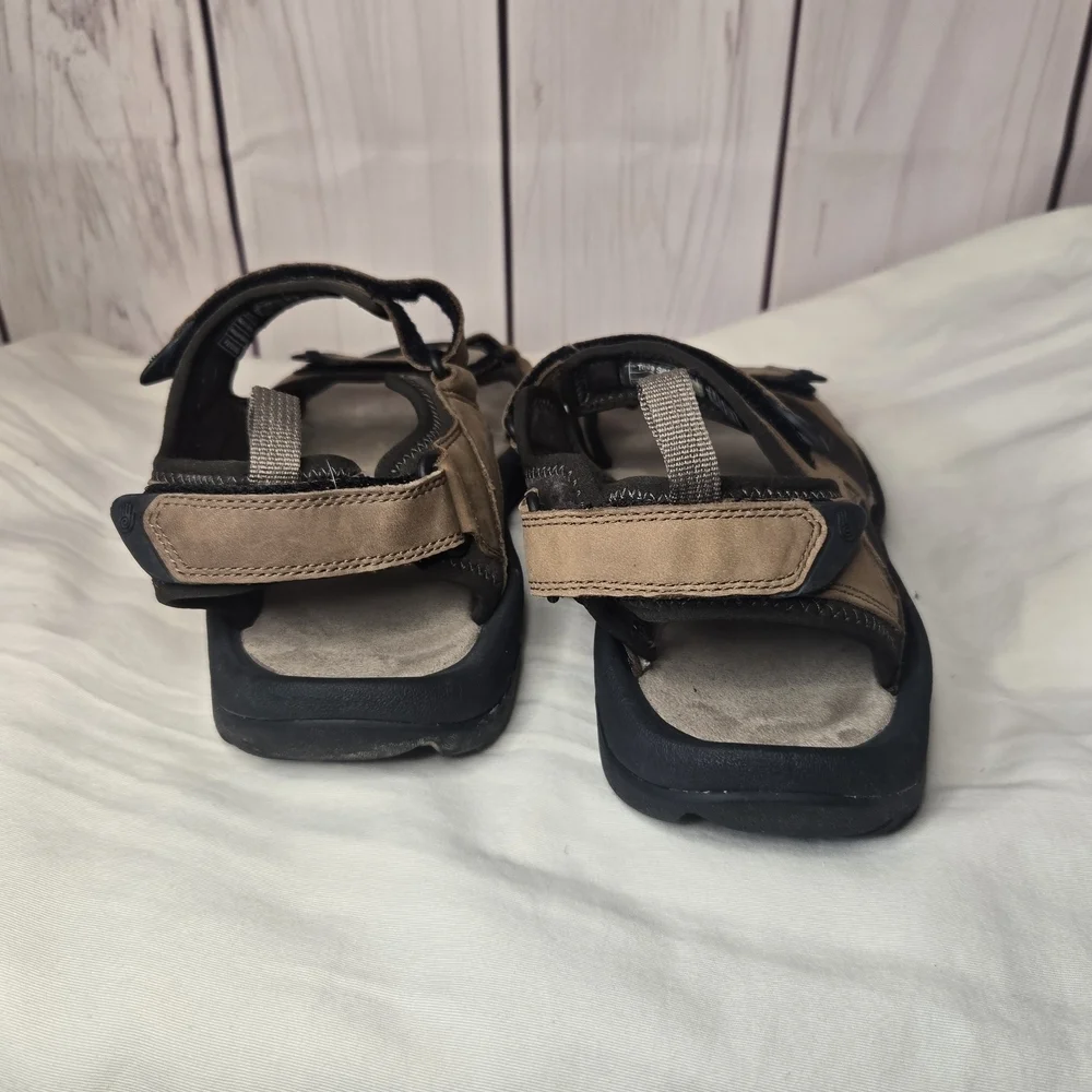 Teva Ketavi Brown And Black Men's Sandals Size 10